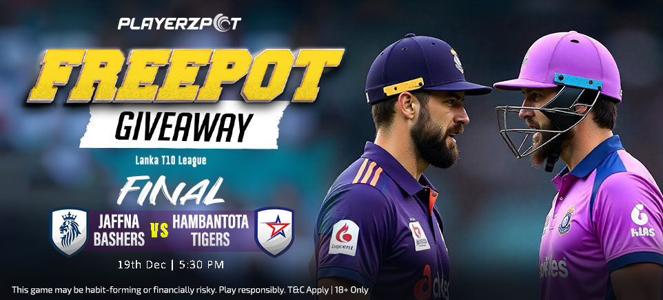 Free Pot in Lanka Premier T10 League