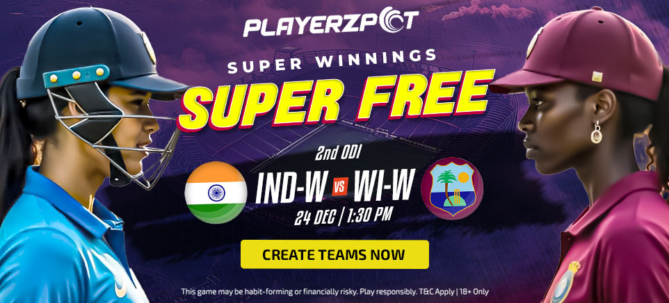 IND W vs WI W Free Pot