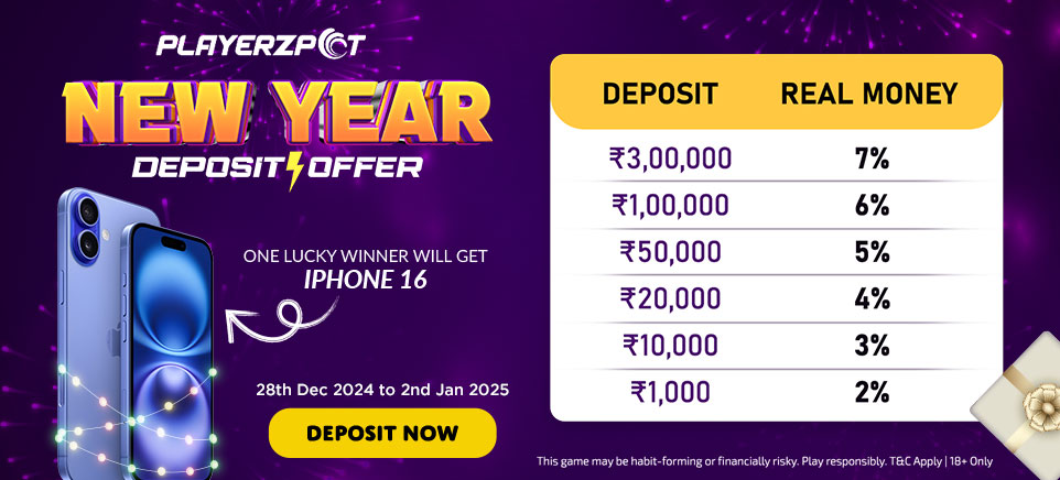 Happy New Year Deposit Offer