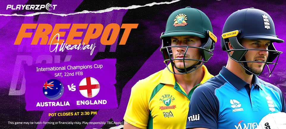 Free Pot in Australia vs England International Champions Cup ODI