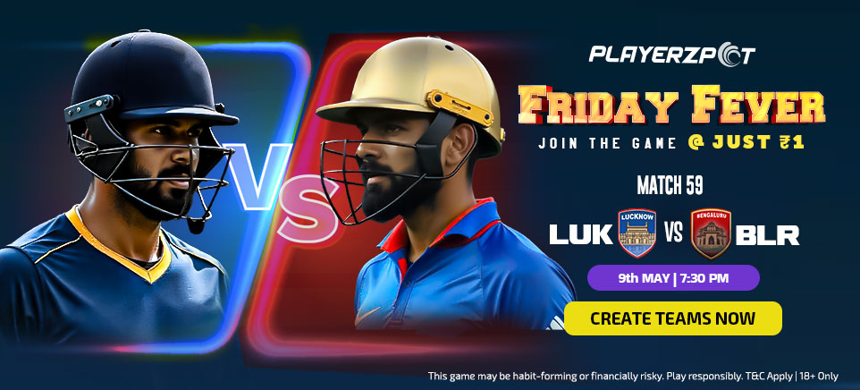 Lucknow vs Bengaluru 1rs Pot