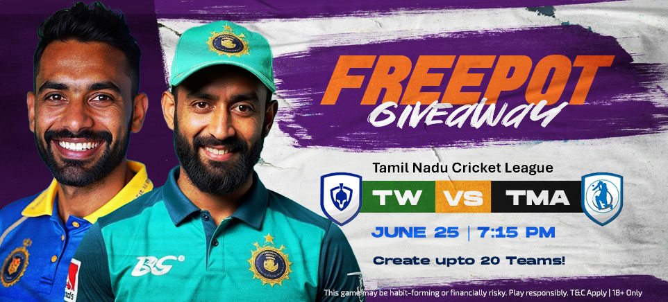 Trichy Warriors vs The Madurai Free Pot