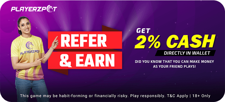 Refer and Earn | PlayerzPot