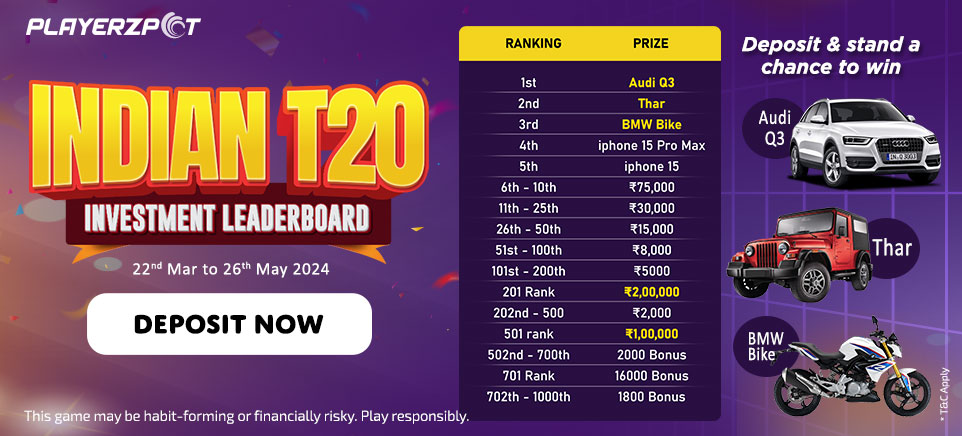 Indian T20 Investment Leaderboard